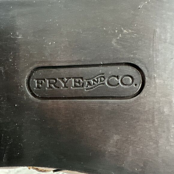 Frye and Co Elodie Boots Brown Womens Faux Leather US Size 9 M - Picture 10 of 10